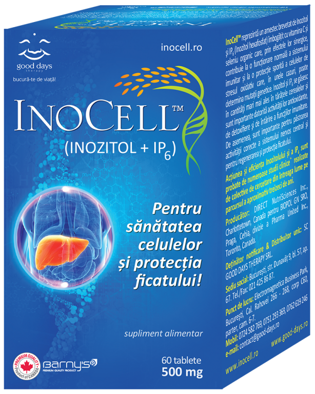 InoCell [Inozitol+IP6] 60cp - BARNY`S