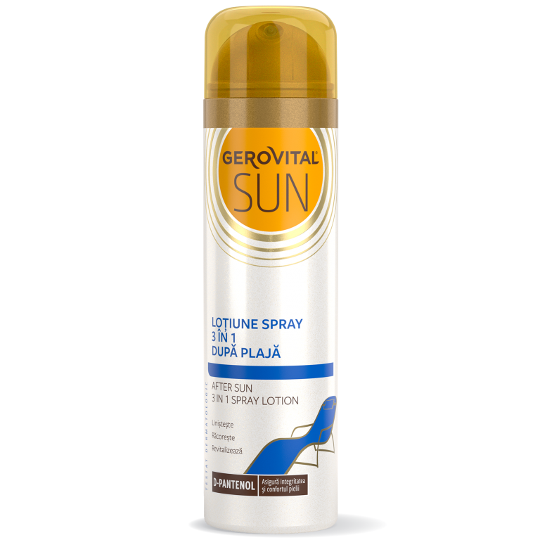 Lotiune spray dupa plaja 3in1 150ml - GEROVITAL SUN