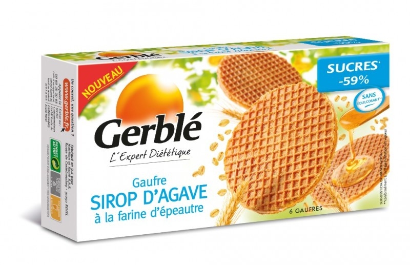 Gaufre dietetic sirop agave alac Expert 175g - GERBLE