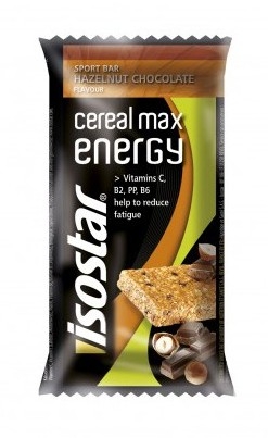 Batoane energizante alune ciocolata CerealMax 3x55g - ISOSTAR