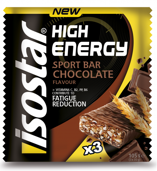 Batoane energizante ciocolata High 3x35g - ISOSTAR