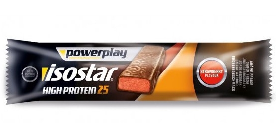 Baton proteic capsuni Powerplay 35g - ISOSTAR