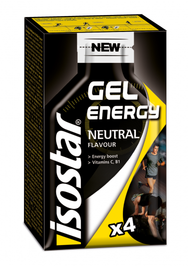 Gel energizant neutru 4x35g - ISOSTAR