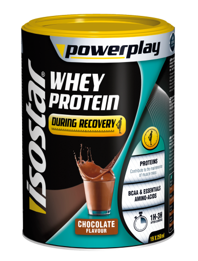 Pulbere proteica zer ciocolata PowerPlay 570g - ISOSTAR