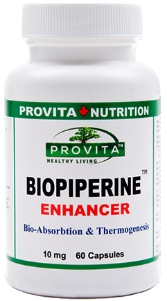 Biopiperine enhancer 60cps - PROVITA NUTRITION