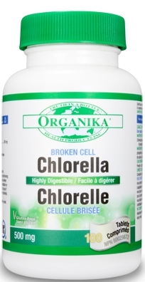 Chlorella 500mg 100cp - ORGANIKA HEALTH
