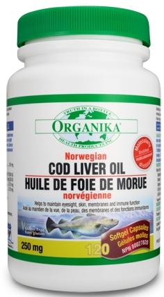 Ulei ficat cod norvegian 120cps - ORGANIKA HEALTH