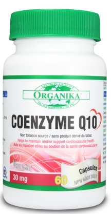 Coenzima Q10 30mg 60cps - ORGANIKA HEALTH