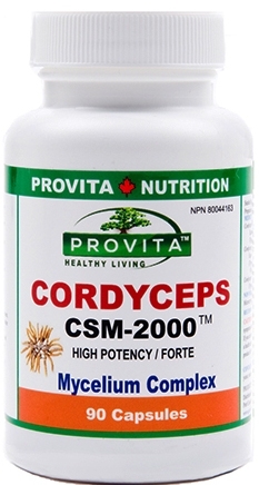 Cordyceps CSM 2000 90cps - PROVITA NUTRITION