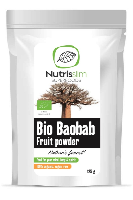 Pulbere baobab eco 125g - NUTRISSLIM