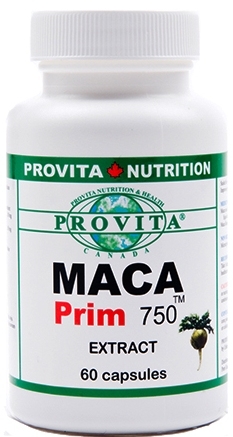 Maca prim 750mg 60cps - PROVITA NUTRITION