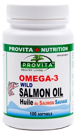 Omega3 ulei somon salbatic 100cps - PROVITA NUTRITION