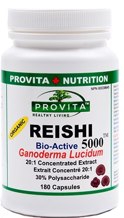 Reishi 5000 ganoderma 180cps - PROVITA NUTRITION