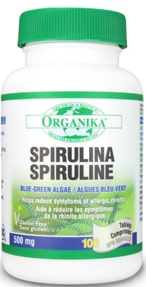 Spirulina 500mg 100cp - ORGANIKA HEALTH