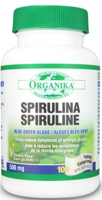 Spirulina 500mg 100cp - ORGANIKA HEALTH