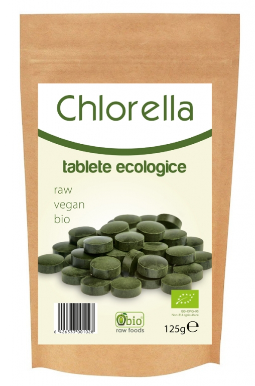 Chlorella tablete 500mg bio 250cp - OBIO