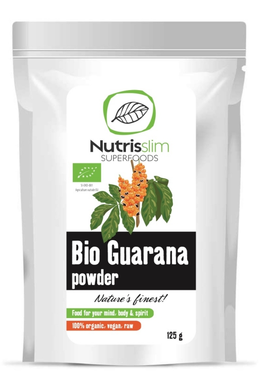 Pulbere guarana eco 125g - NUTRISSLIM