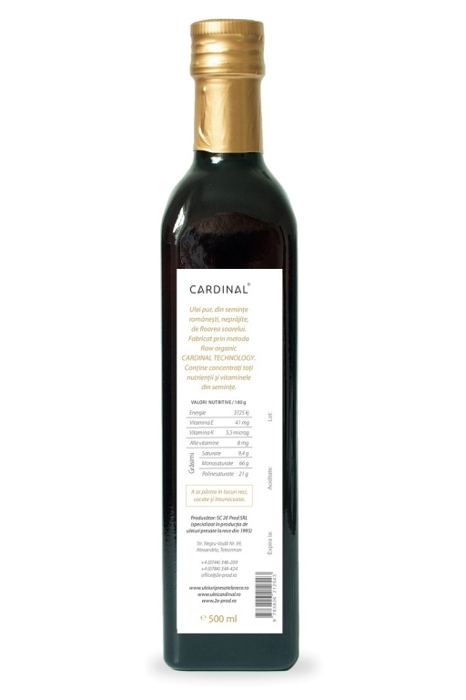 Ulei fl soarelui 500ml - CARDINAL
