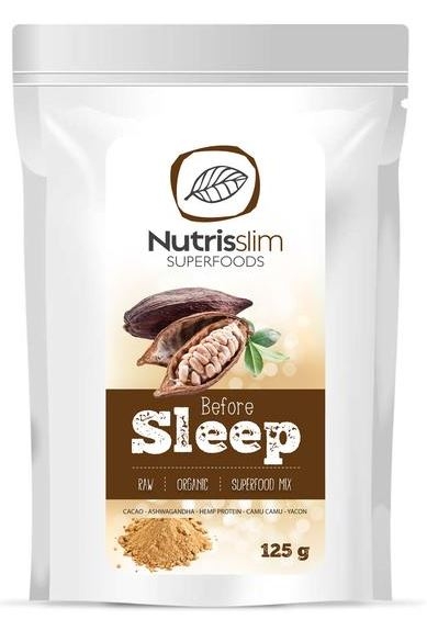 Pulbere mix raw vegan Before Sleep eco 125g - NUTRISSLIM