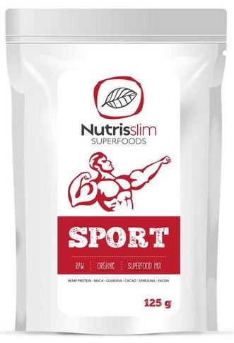 Pulbere mix raw vegan Sport  125g - NUTRISSLIM