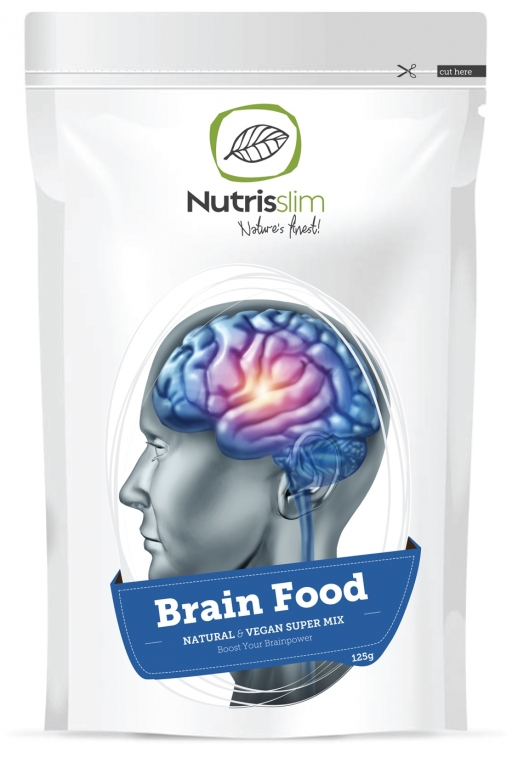 Pulbere mix vegan Brain Food eco 125g - NUTRISSLIM