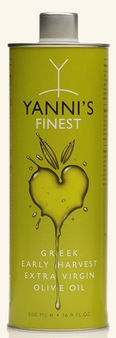 Ulei masline extravirgin premium 500ml - YANNI`S FINEST