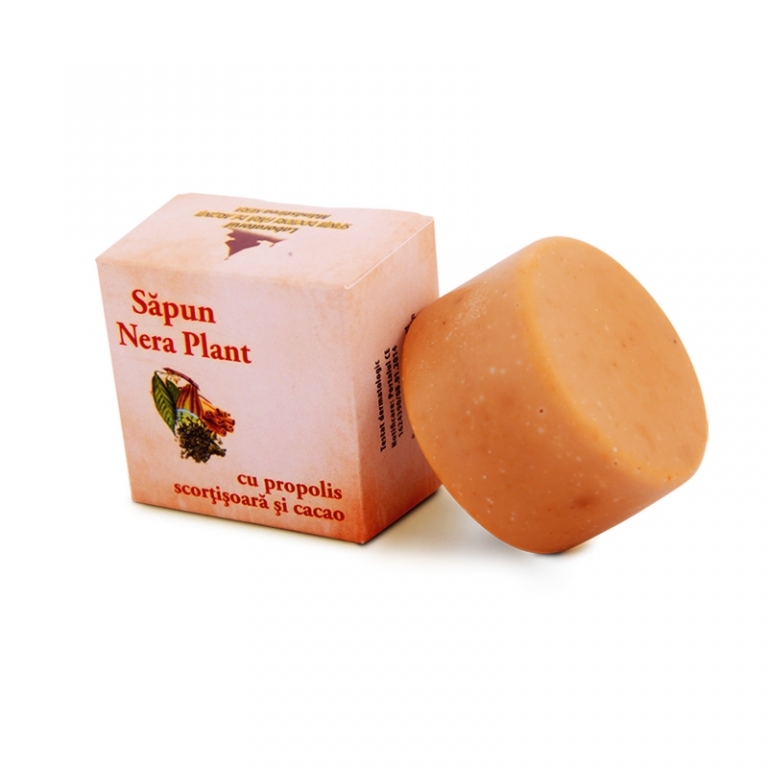 Sapun propolis scortisoara cacao 60g - NERA PLANT
