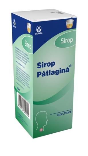 Sirop patlagina 100ml - BIOFARM