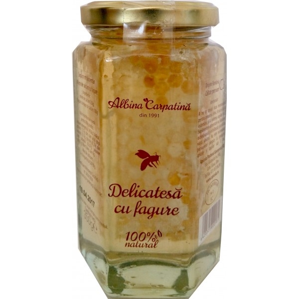 Delicatesa cu fagure 350g - ALBINA CARPATINA