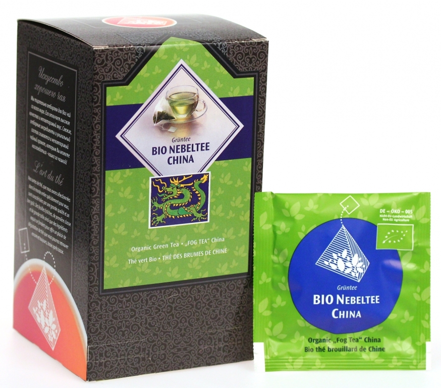 Ceai verde chinezesc piramide eco 15dz - FLORAPHARM