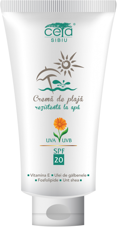 Crema plaja spf20 200ml - CETA SIBIU