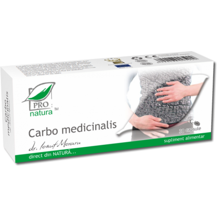Carbo medicinalis 30cps - MEDICA