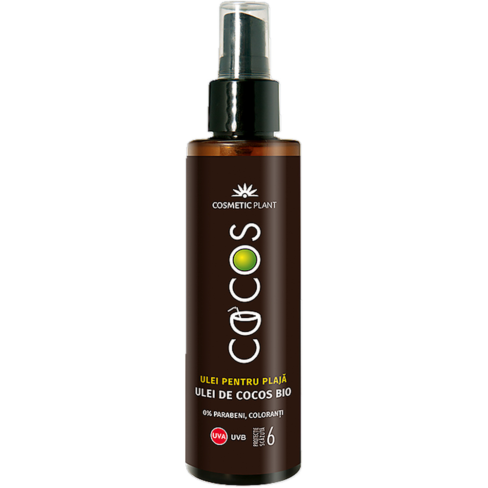 Ulei plaja spf6 ulei cocos 150ml - COSMETIC PLANT