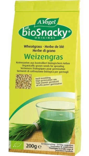 Seminte iarba grau pt germinat eco 200g - A VOGEL