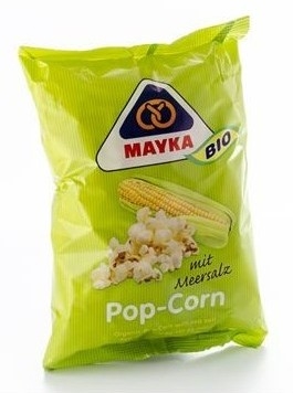 Popcorn cu sare eco 40g - MAYKA