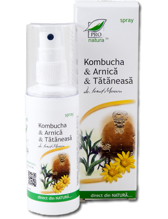 Spray kombucha arnica tataneasa 100ml - MEDICA