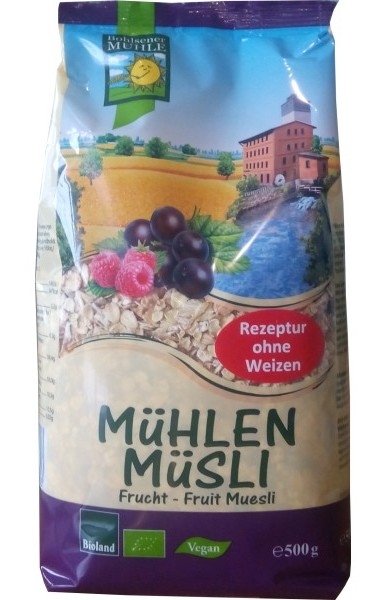 Musli fructe eco 500g - BOHLSENER MUHLE