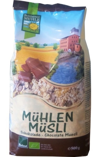 Musli ciocolata eco {pg}500g - BOHLSENER MUHLE