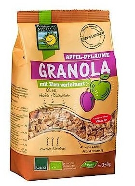 Granola mere prune scortisoara eco 350g - BOHLSENER MUHLE