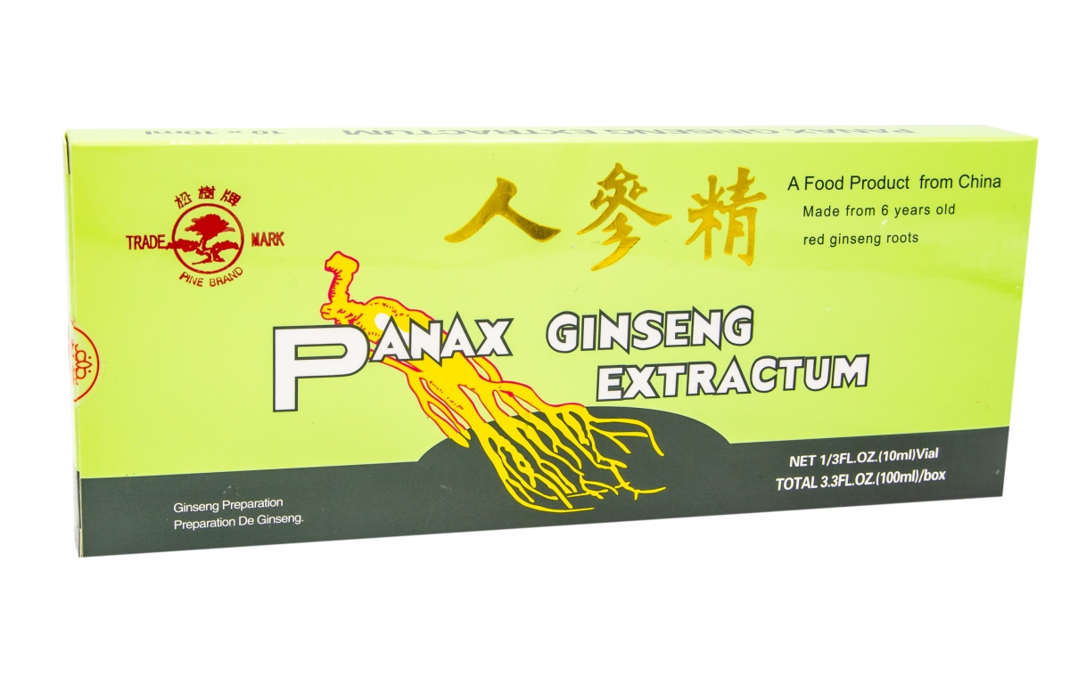 Panax ginseng fara alcool 10fl - PINE BRAND