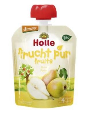 Piure pere bebe +4luni eco 90g - HOLLE