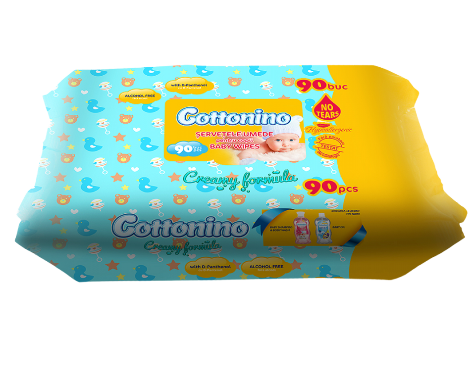 Servetele Umede Copii 90b - Cottonino