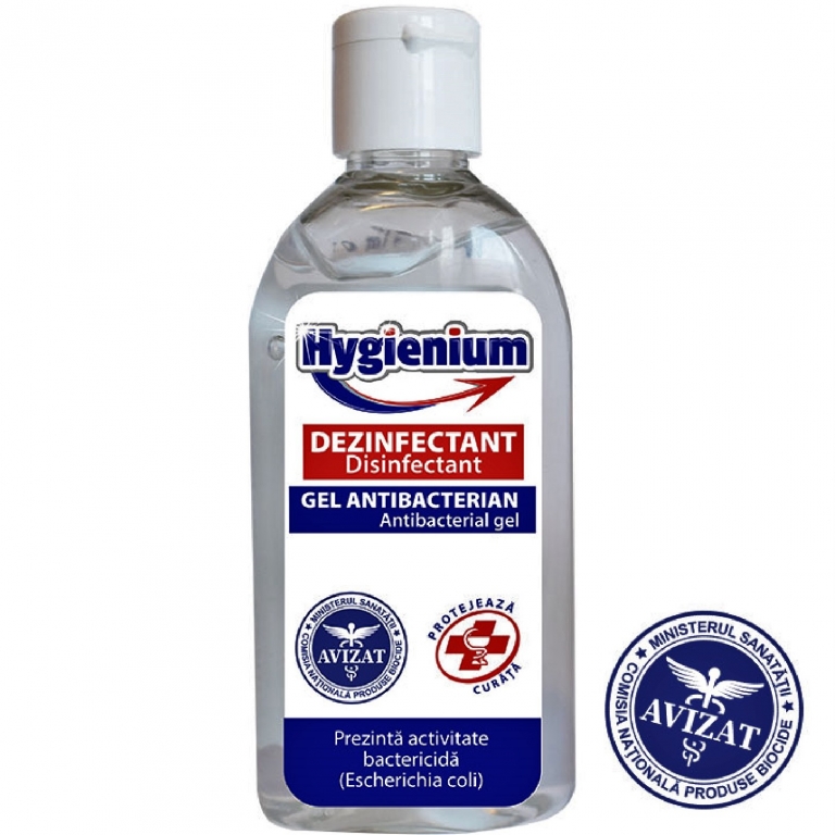 Gel antibacterian dezinfectare maini 85ml - HYGIENIUM