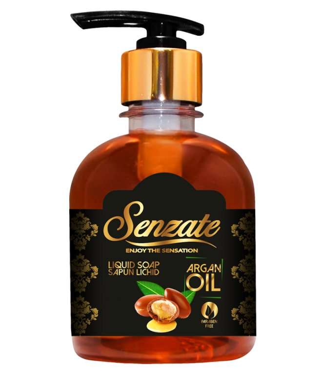 Sapun lichid maini ulei argan 300ml - SENZATE