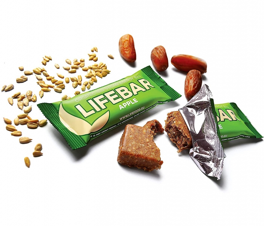 Baton energizant mere raw bio 47g - LIFEBAR