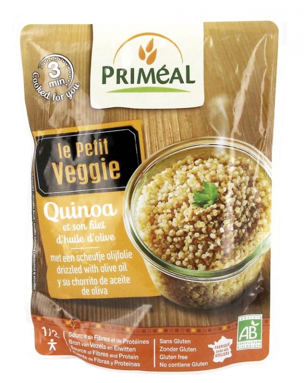 Mancarica quinoa alba ulei masline eco 220g - PRIMEAL