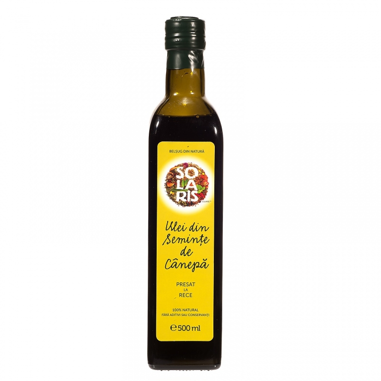 Ulei canepa 500ml - SOLARIS