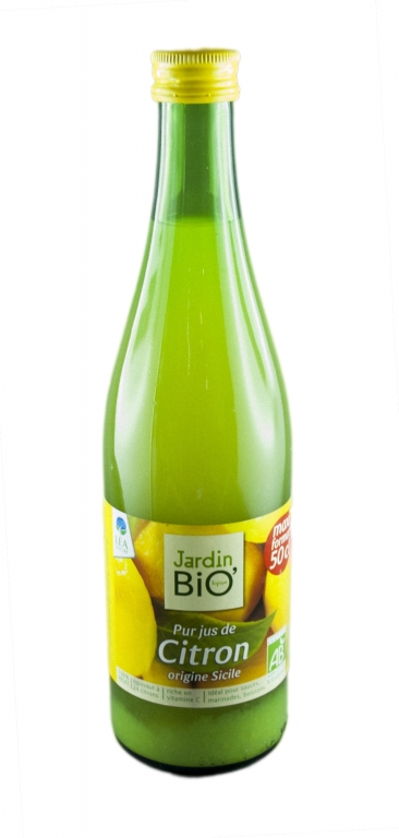 Suc concentrat lamaie eco 500ml - JARDIN BIO