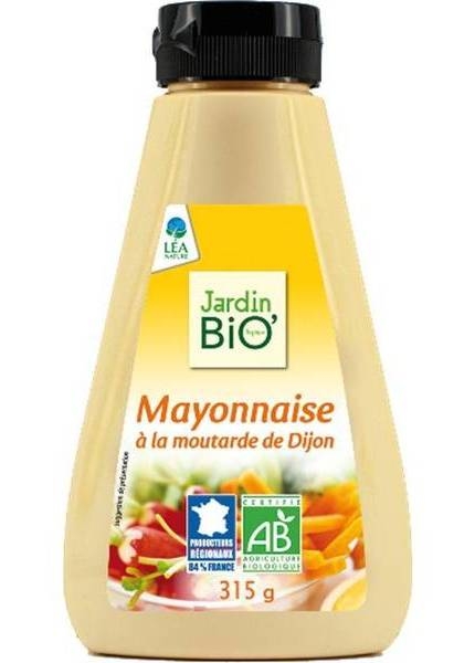 Maioneza clasica mustar Dijon eco 315g - JARDIN BIO