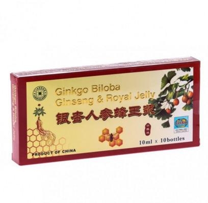 Ginkgo biloba ginseng royal jelly {3in1} 10fl - TIANRAN